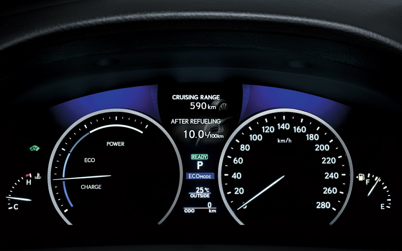 Drive Mode & Speed Display